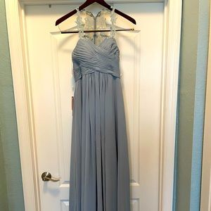 Bridesmaid Dress, Size 2, Dusty Blue